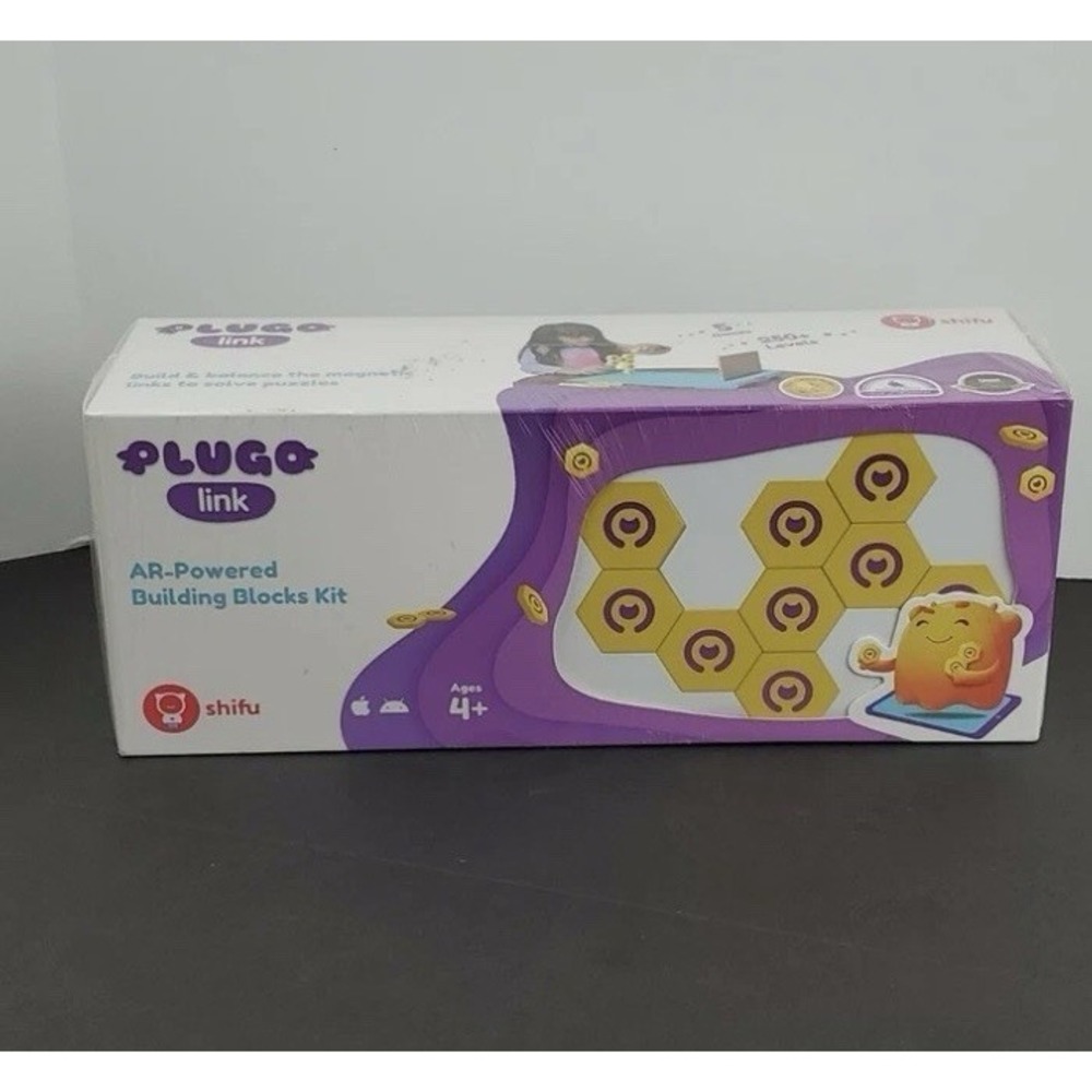 Shifu Plugo Link Building Blocks Kit Ages 4+ Augmented Reality STEM Puzzle Game